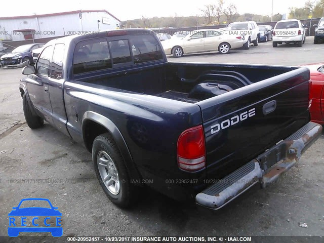 2002 DODGE DAKOTA SXT 1B7GL12X42S598879 image 2