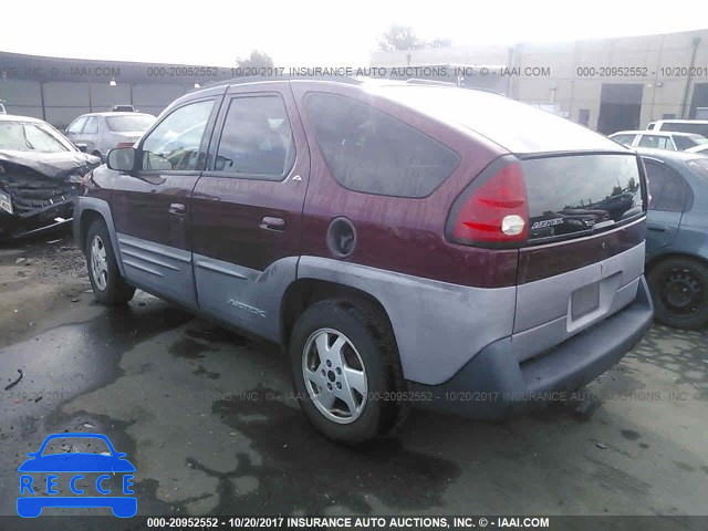 2001 Pontiac Aztek 3G7DB03E21S534645 image 2