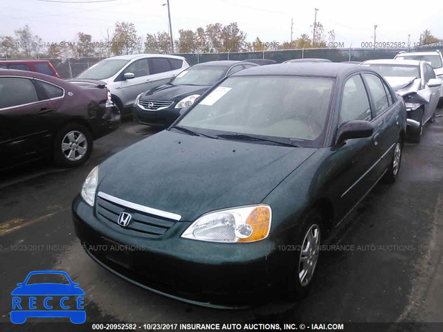 2002 Honda Civic 1HGES16582L072849 Bild 1