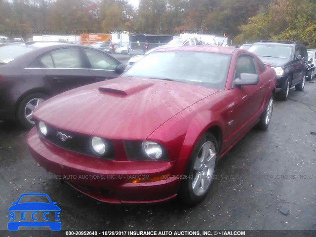 2007 Ford Mustang 1ZVFT82H275283742 зображення 1