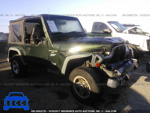 1998 Jeep Wrangler / Tj SPORT 1J4FY19S2WP739149 image 0