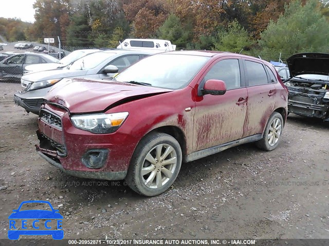 2013 Mitsubishi Outlander Sport ES 4A4AP3AU5DE008552 image 1