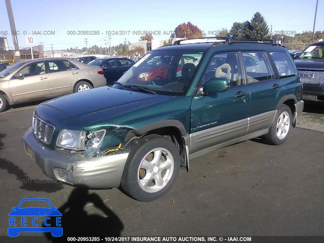 2001 SUBARU FORESTER S JF1SF65521H740771 зображення 1