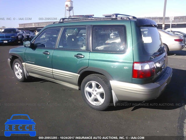 2001 SUBARU FORESTER S JF1SF65521H740771 image 2