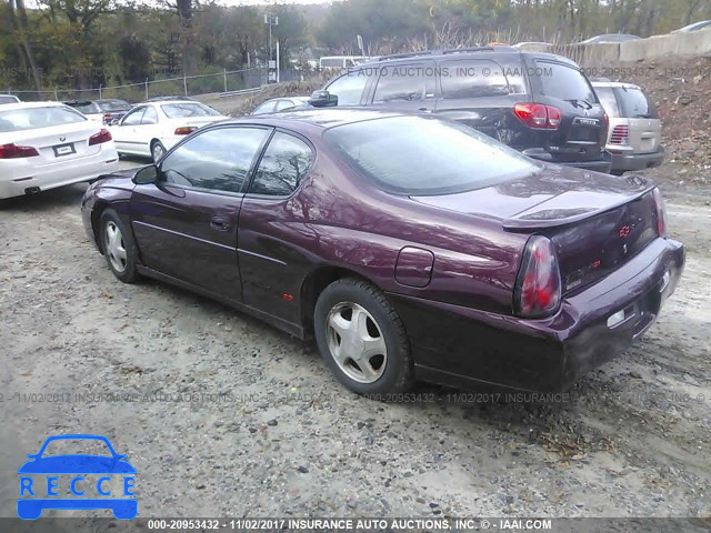 2003 Chevrolet Monte Carlo SS 2G1WX12K039205427 зображення 2