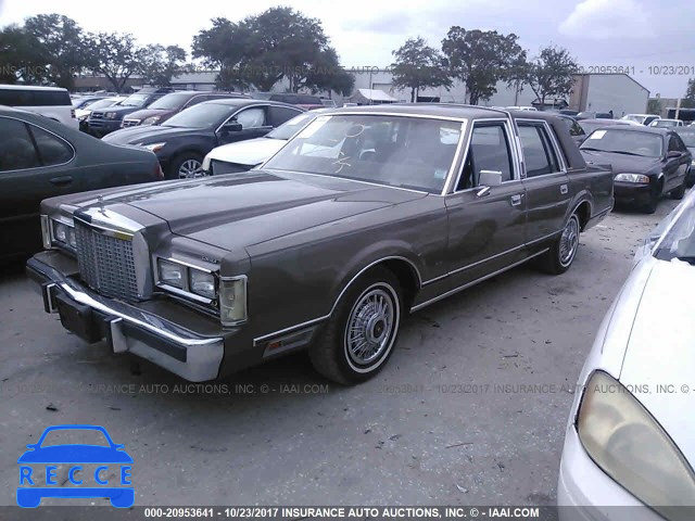 1985 Lincoln Town Car 1LNBP96F2FY633156 image 1