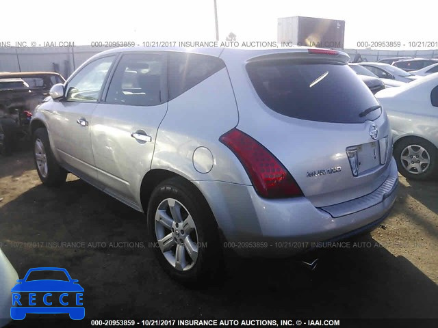 2006 Nissan Murano JN8AZ08T26W416568 image 2