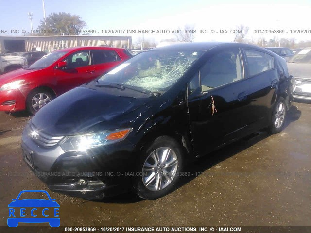 2010 Honda Insight EX JHMZE2H75AS012428 image 1