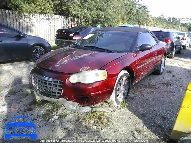 2004 Chrysler Sebring 1C3EL75R04N268590 image 1