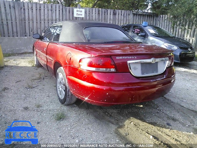 2004 Chrysler Sebring 1C3EL75R04N268590 image 2