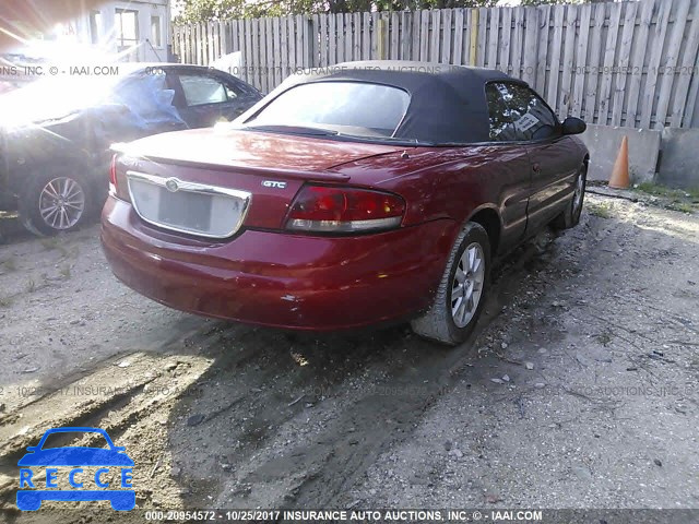 2004 Chrysler Sebring 1C3EL75R04N268590 image 3