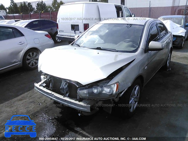 2008 Mitsubishi Lancer ES JA3AU26U48U011522 image 1