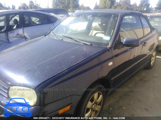 2002 Volkswagen Cabrio GLX 3VWDC21V82M814103 image 1