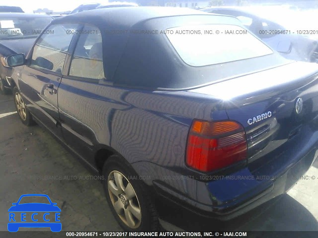 2002 Volkswagen Cabrio GLX 3VWDC21V82M814103 image 2