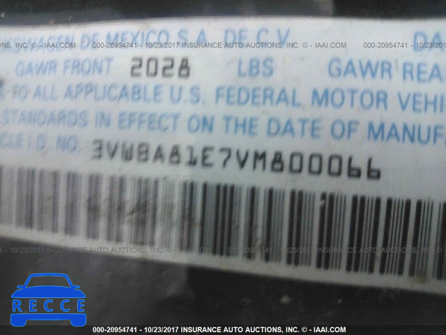 1997 Volkswagen Cabrio HIGHLINE 3VWBA81E7VM800066 image 8