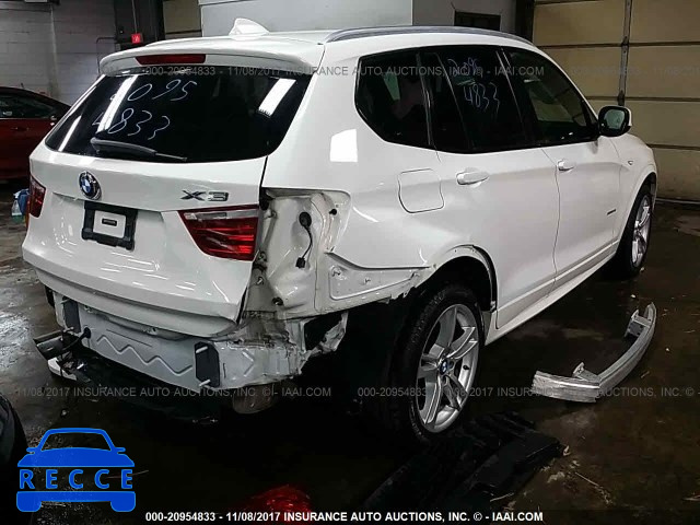 2014 BMW X3 XDRIVE28I 5UXWX9C50E0D11342 зображення 3