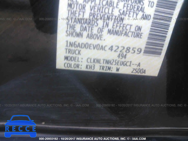 2010 Nissan Frontier CREW CAB SE/LE/NISMO 1N6AD0EV0AC422859 image 8