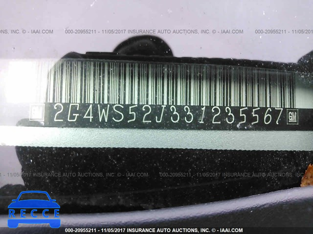 2003 Buick Century 2G4WS52J331235567 image 8