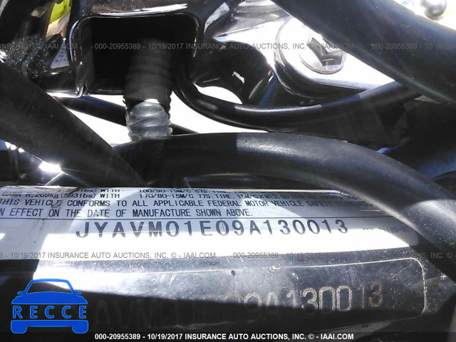 2009 Yamaha XVS650 A/AT JYAVM01E09A130013 зображення 9