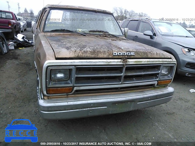1986 Dodge D-series 1B7FD04H3GS079127 зображення 5