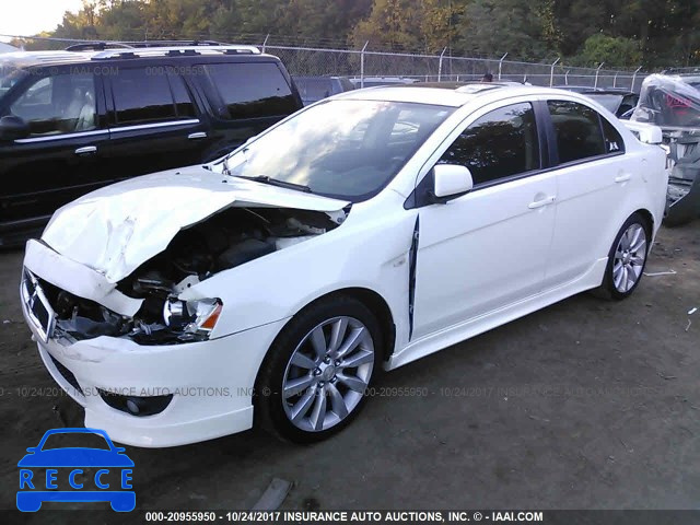 2009 Mitsubishi Lancer JA3AU86W89U027020 зображення 1