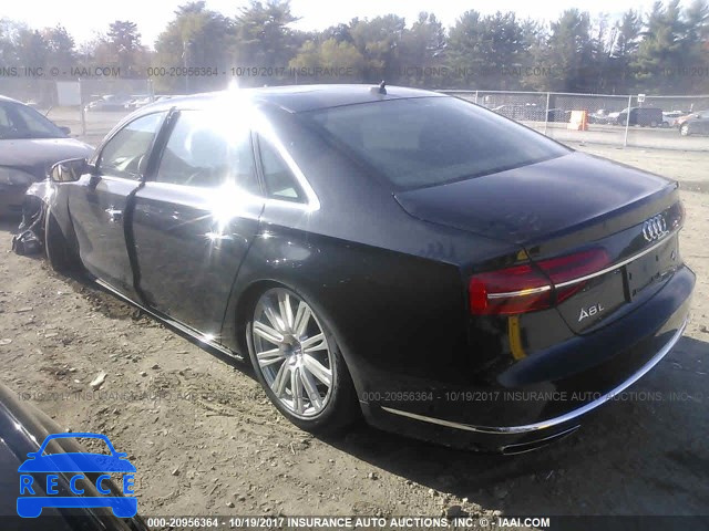 2015 Audi A8 L QUATTRO WAU32AFD8FN009125 image 2