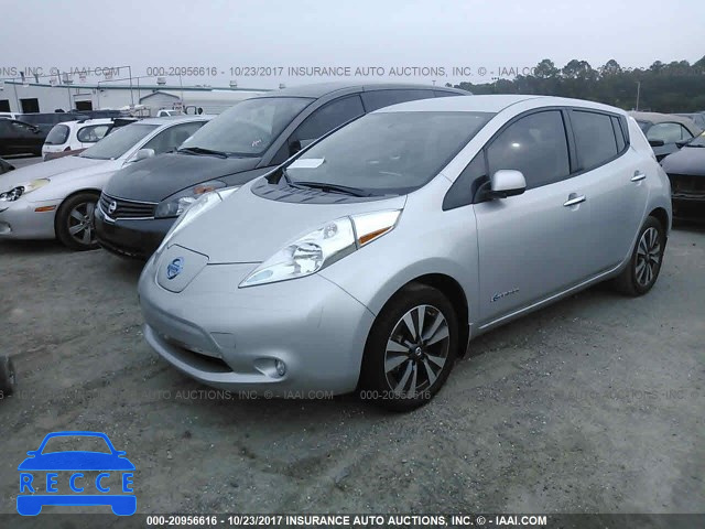 2017 NISSAN LEAF S/SV/SL 1N4BZ0CP8HC305642 image 1