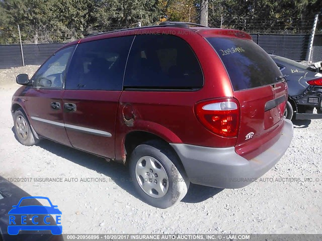 2001 Dodge Caravan SE 1B4GP25381B274655 image 2