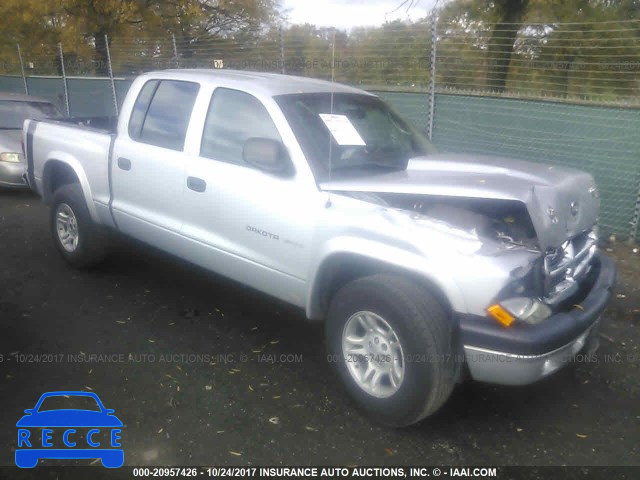 2002 Dodge Dakota QUAD SPORT/QUAD R/T 1B7HG38N72S621582 image 0