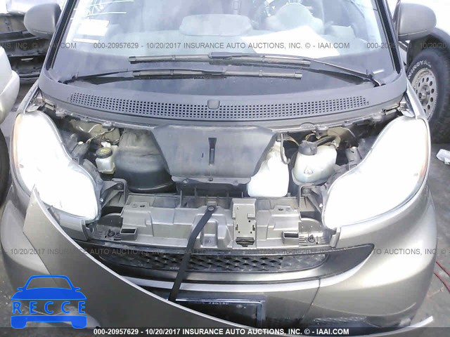 2010 Smart Fortwo PURE/PASSION WMEEJ3BA7AK359895 зображення 9