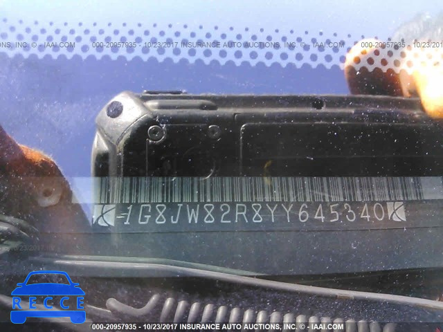 2000 Saturn LW2 1G8JW82R8YY645340 зображення 8