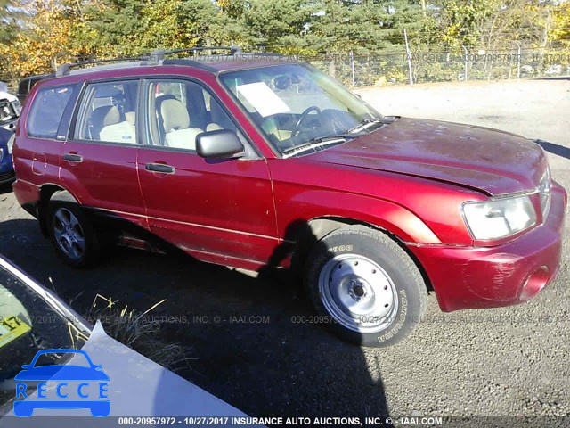 2003 Subaru Forester 2.5XS JF1SG65653H744001 image 0