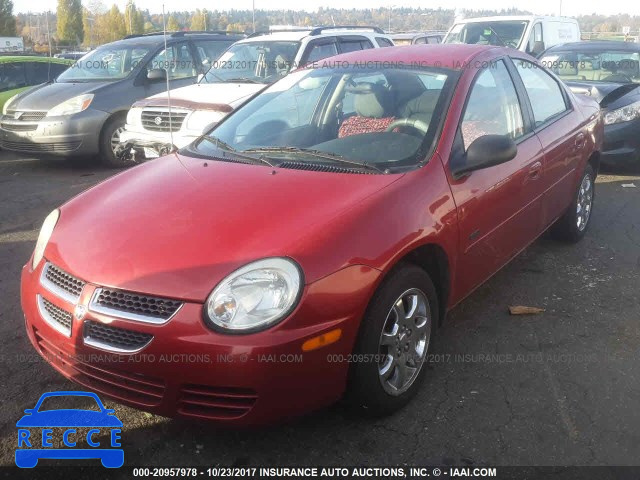 2005 Dodge Neon 1B3ES56CX5D126933 image 1