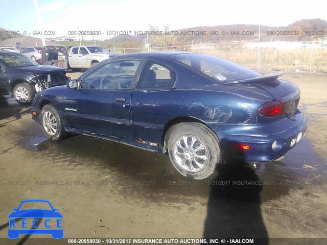 2001 PONTIAC SUNFIRE SE 1G2JB124217332197 зображення 2