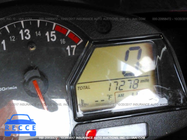 2007 Honda CBR600 RR JH2PC40047M000817 зображення 6