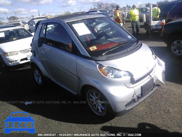 2008 Smart Fortwo WMEEK31X38K110796 image 0