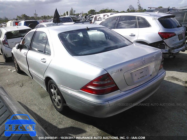 2000 Mercedes-benz S 430 WDBNG70J8YA029558 зображення 2