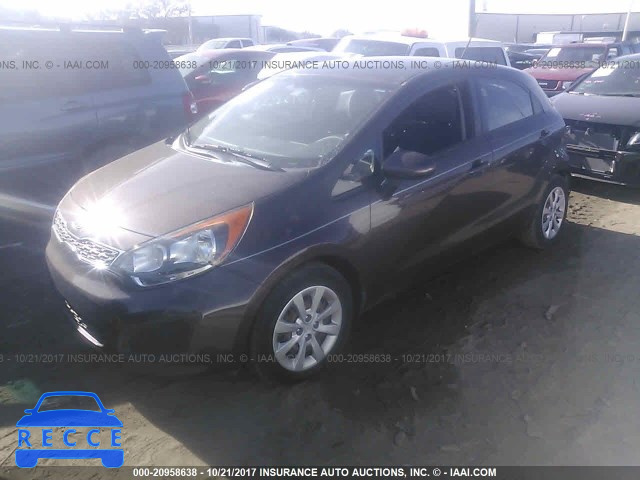 2012 KIA RIO EX/SX KNADN5A32C6027806 image 1