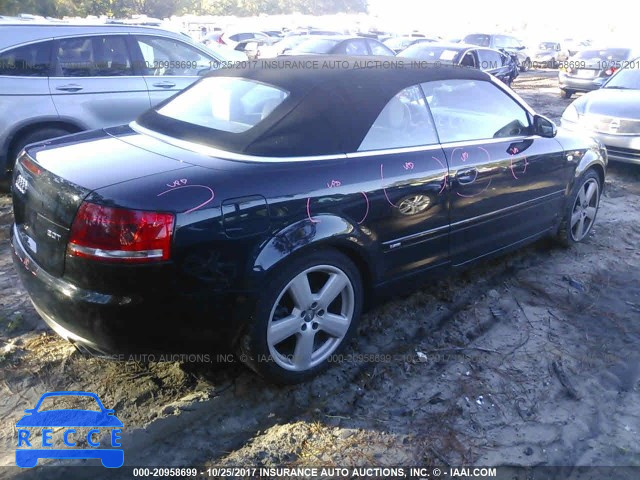 2009 Audi A4 2.0T CABRIOLET WAUAF48H69K007814 image 3