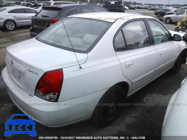 2004 Hyundai Elantra KMHDN46D84U709905 зображення 3