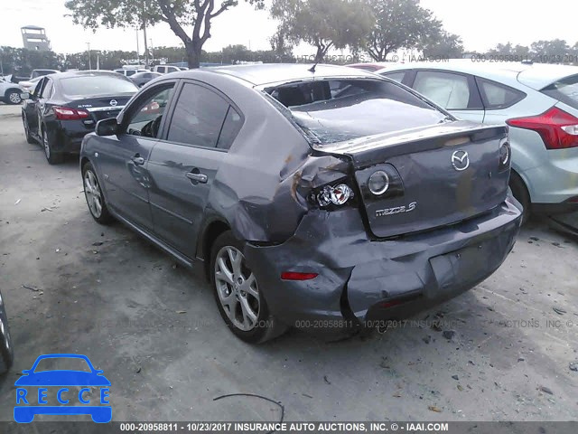 2008 Mazda 3 JM1BK323681145450 image 2