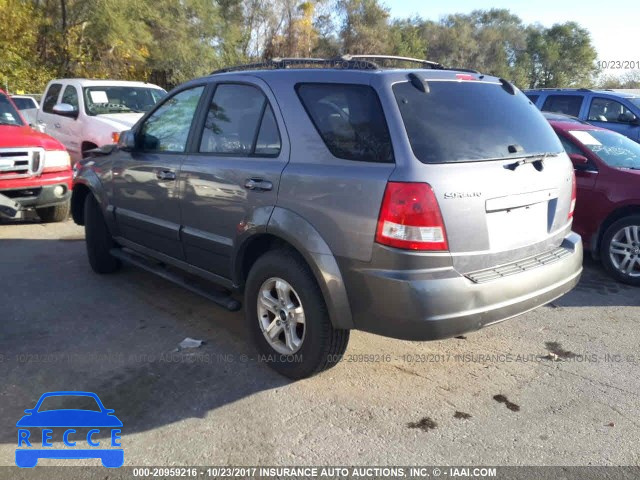 2005 KIA SORENTO KNDJD733755485402 image 2