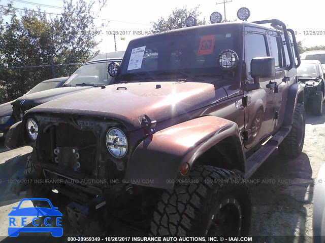 2008 Jeep Wrangler Unlimited SAHARA 1J4GA591X8L607662 image 1