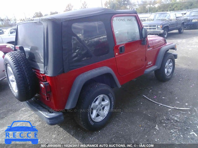 2004 Jeep Wrangler / Tj SPORT 1J4FA49S84P704375 image 3