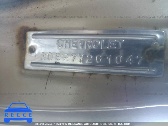 1963 CHEVROLET CORVAIR 309271W261047 зображення 8