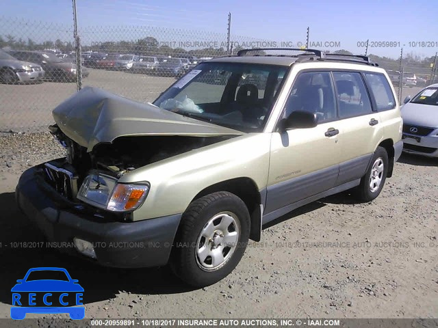 2002 Subaru Forester L JF1SF63572H754704 Bild 1