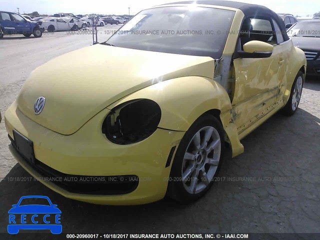 2014 Volkswagen Beetle 3VW5X7AT2EM807480 зображення 1