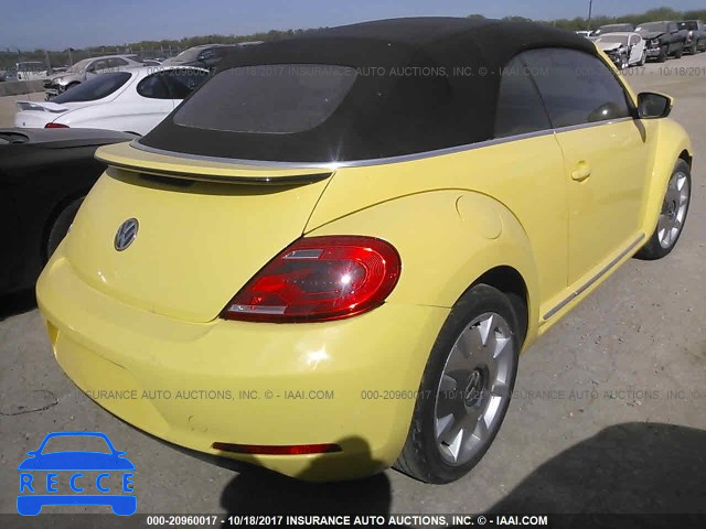 2014 Volkswagen Beetle 3VW5X7AT2EM807480 зображення 3