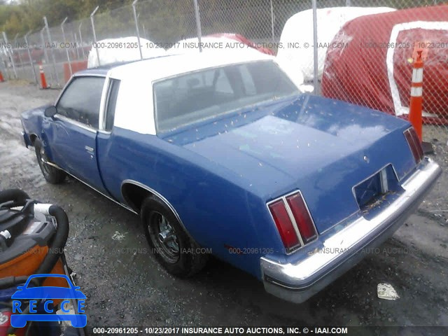 1979 OLDS CTL SUP BR 3R47A9G429077 image 2