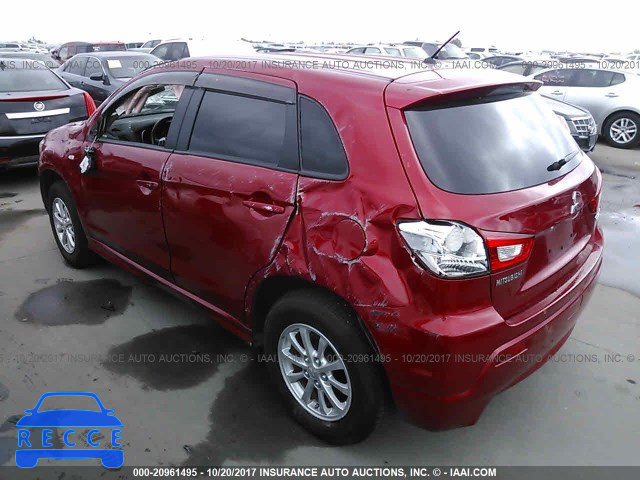 2011 Mitsubishi Outlander Sport ES JA4AP3AU7BZ010567 image 2